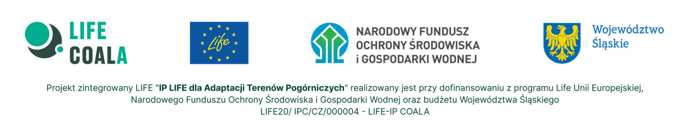 Logo projektu IP LIFE dla Adaptacji Terenów Pogórniczych